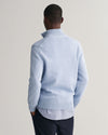 Gant Casual Cotton Half Zip - Light Blue Melange