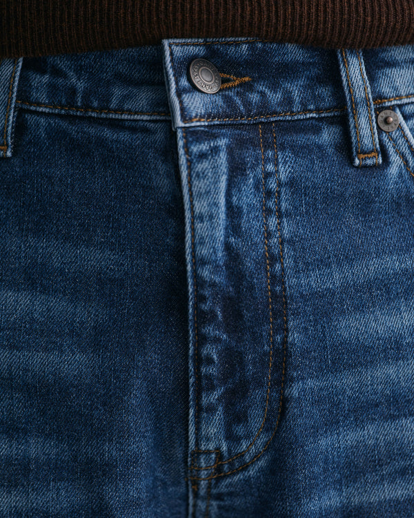 Slim Gant Jeans - Mid Blue Vintage