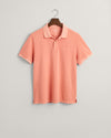 Gant Sunfaded Pique SS Rugger - Peachy Pink