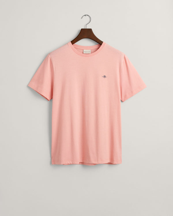 Gant Reg Shield SS T-Shirt - Bubblegum Pink