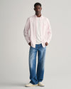 Gant Reg Poplin Stripe Shirt - Light Pink