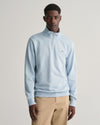 Gant Reg Shield Half Zip Sweat - Stormy Sea