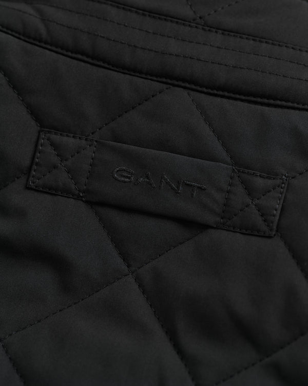 Gant Quilted Windcheater - Black