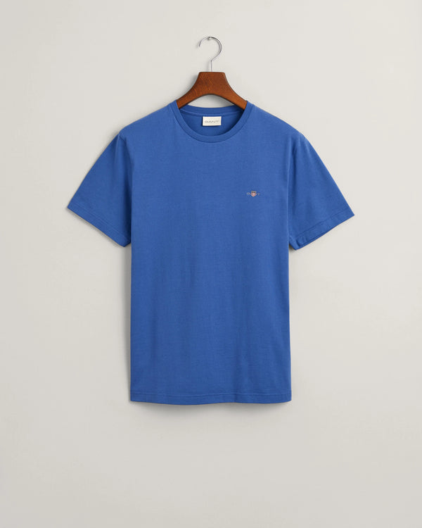 Gant Reg Shield SS T-Shirt - Rich Blue (Size L)