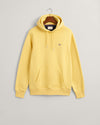 Gant Reg Shield Hoodie - Dusty Yellow