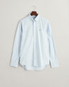 Gant Reg Oxford Stretch Stripe Shirt - Light Blue