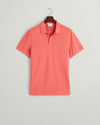 Gant Reg Shield SS Pique Polo - Sunset Pink