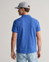 Gant Reg Shield SS Pique Polo - Rich Blue