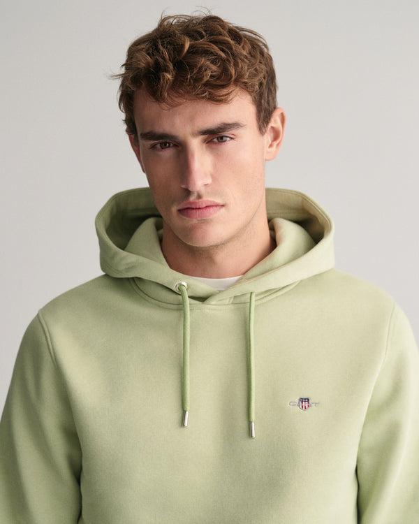 Gant Reg Shield Hoodie Milky Matcha