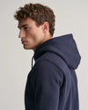 Gant Regular Shield Hoodie - Evening Blue