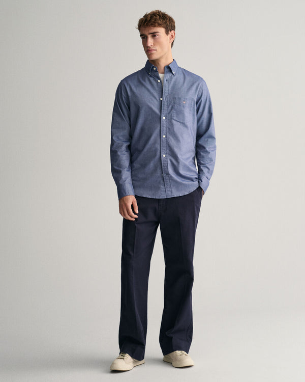 Gant Reg Oxford Shirt - Persian Blue