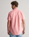 Gant Reg Oxford SS Shirt - Sunset Pink