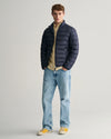 Gant Light Down Jacket - Evening Blue