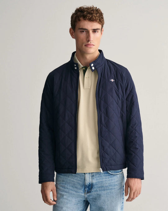 Gant Quilted Windcheater - Evening blue [Size L]