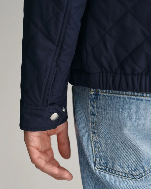 Gant Quilted Windcheater - Evening blue