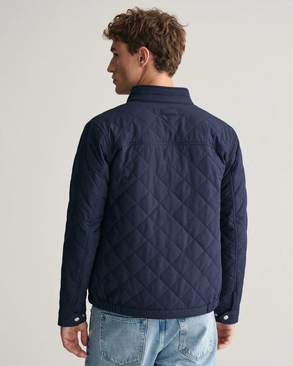 Gant Quilted Windcheater - Evening blue