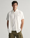 Gant Reg Oxford SS Shirt - White