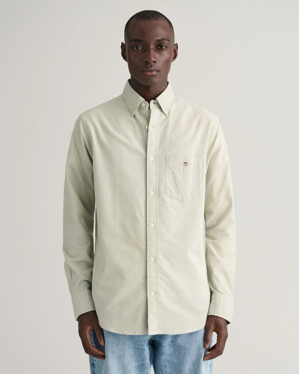 Gant Reg Oxford Shirt - Milky Matcha