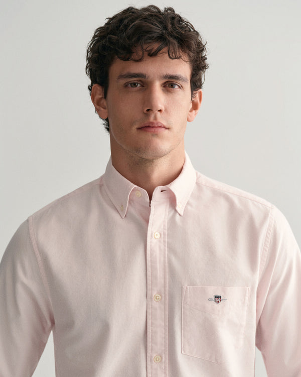 Gant Reg Oxford Shirt - Light Pink