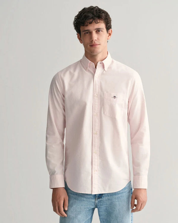 Gant Reg Oxford Shirt - Light Pink