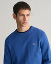 Gant Classic Cotton C-Neck - Rich Blue