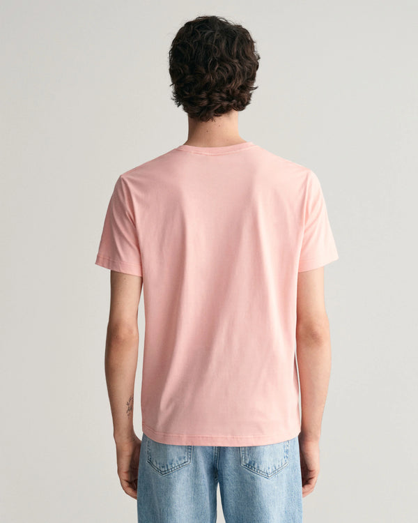 Gant Reg Shield SS T-Shirt - Bubblegum Pink