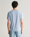 Gant Reg Shield SS T-Shirt - Dove Blue (Size XL)