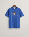 Gant Reg Archive Shield T-Shirt - Rich Blue (Size 2XL)