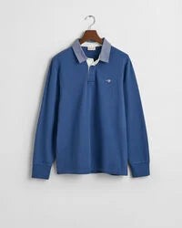 Gant Reg Chambray Heavy Rugger - Vintage Blue