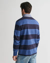 Gant Striped Chambray Heavy Rugger - Vintage Blue