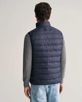 Gant Light Down Vest/Gilet - Evening Blue