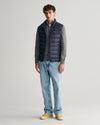 Gant Light Down Vest/Gilet - Evening Blue