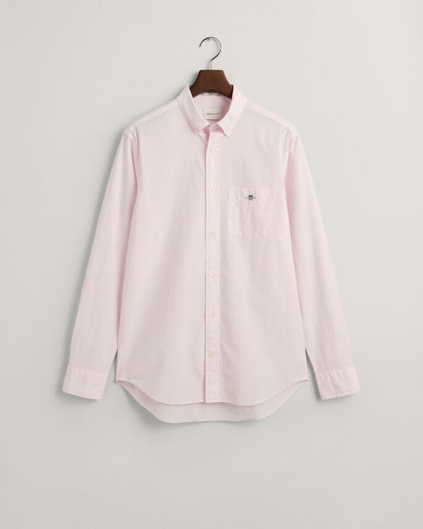 Gant Reg Poplin Shirt - Light Pink