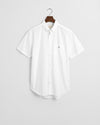 Gant Reg Classic Poplin SS Shirt - White
