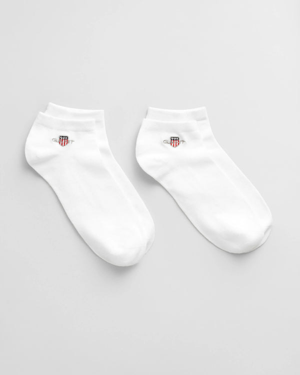 Gant Shield Ankle Socks 2-Pack - White