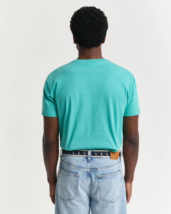 Gant Reg Shield SS T-Shirt - Tropical Blue