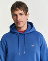 Gant Reg Shield Hoodie - Rich Blue