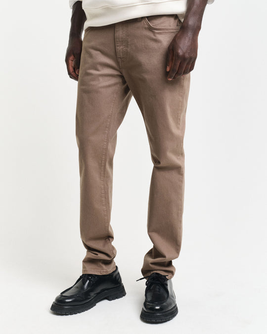 Gant Slim Desert Jeans - Desert Brown