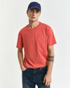 Gant Reg Shield SS T-Shirt - Brick Red