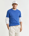 Gant Reg Shield SS T-Shirt - Rich Blue