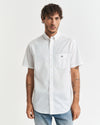 Gant Reg Classic Poplin SS Shirt - White