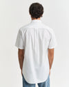 Gant Reg Classic Poplin SS Shirt - White