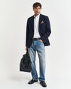 Gant Reg Classic Poplin SS Shirt - White