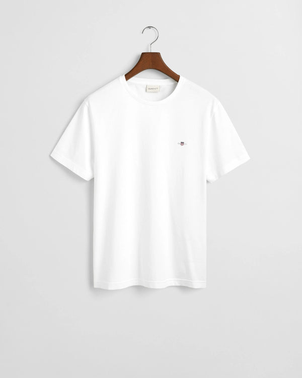 Gant Reg Shield SS T-Shirt - White