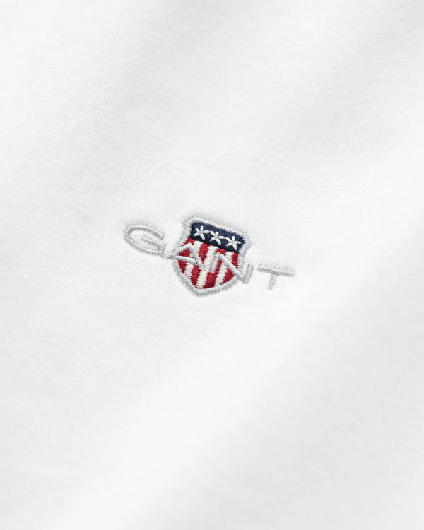 Gant Reg Shield SS T-Shirt - White