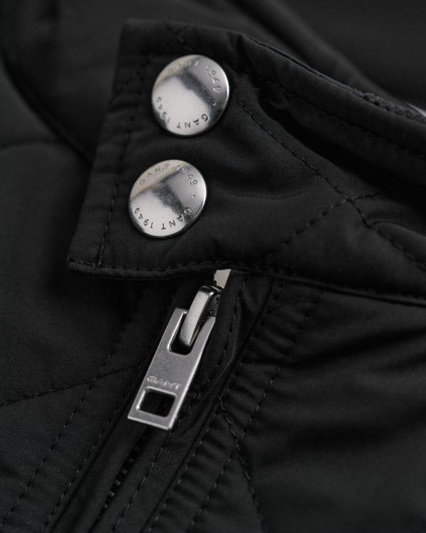 Gant Quilted Windcheater - Black