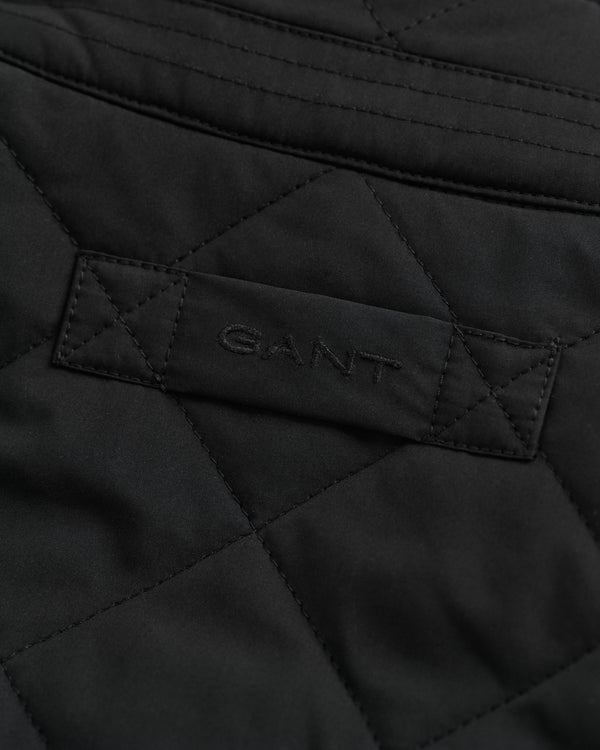Gant Quilted Windcheater - Black