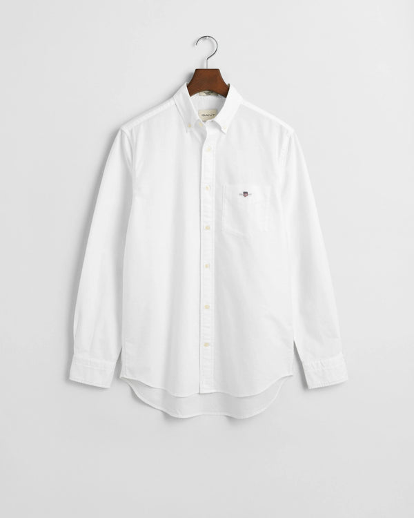 Gant Regular Classic Oxford Shirt - White
