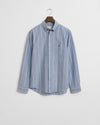 Gant Regular Classic Oxford Stripe Shirt - Rich Blue