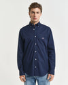 Gant Regular Poplin Shirt - Marine